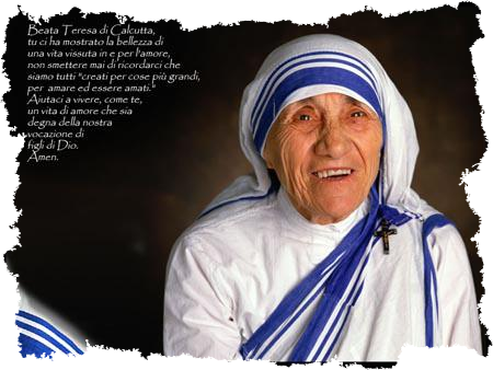 Preghiera Per La Famiglia Beata Madre Teresa Di Calcutta Leggoerifletto