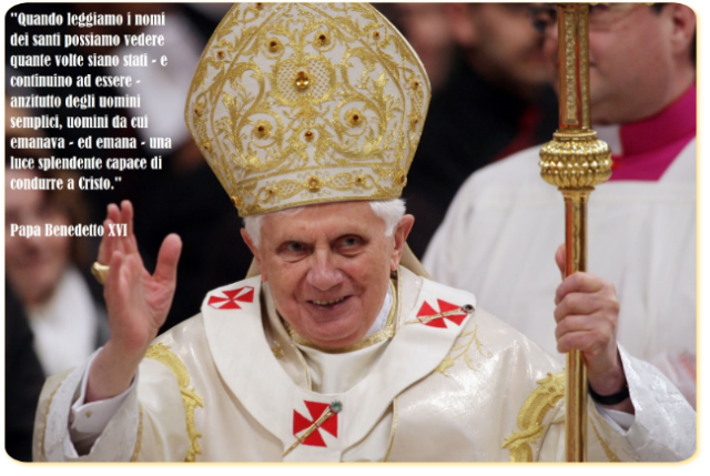 Poesie Di Natale Di Papa Francesco.Citazioni E Frasi Di Papa Benedetto Xvi Sul Natale Leggoerifletto